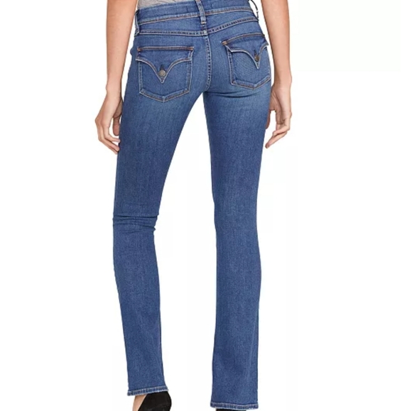 Hudson Curvy Low Rise Boot Cut Jeans With Lace Size 30 - Picture 13 of 15